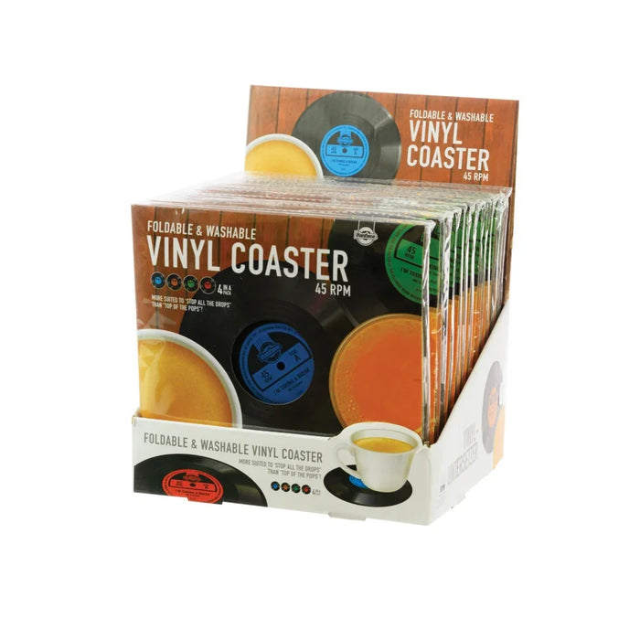 Vinyl Record Coaster for Beer Drinks Wine 5023664002697 - LX2001 - Homewares, Outdoor, Phone Accessories, Cases, Speakers, Headphones + More -