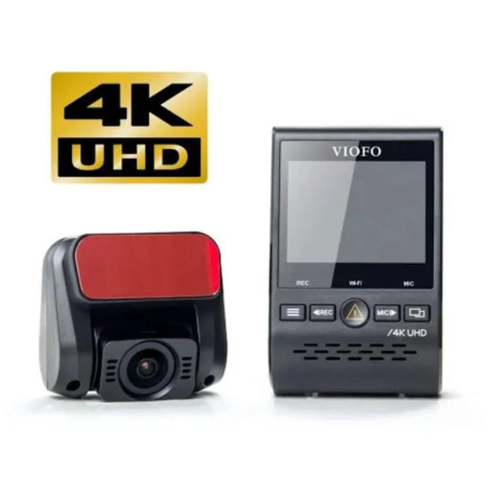 Viofo DashCam Dash Cam A129 PRO DUO 4K FRONT + HD 1080P Rear Dual Wifi GPS A129PRODUO-G - LX2001 - Homewares, Outdoor, Phone Accessories, Cases, Speakers, Headphones + More -