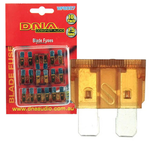DNA BLADE FUSES STANDARD 7.5 AMP FUSE ATO (10 PACK) - LX2001 - Homewares, Outdoor, Phone Accessories, Cases, Speakers, Headphones + More -