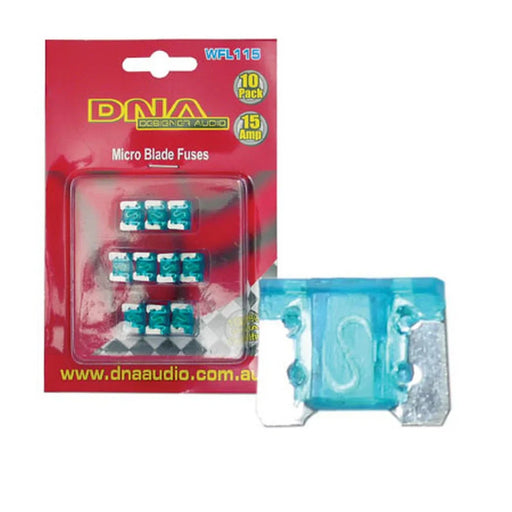 DNA BLADE FUSES MINI 15 AMP FUSE LOW PROFILE FUSE ATT (10 PACK) - LX2001 - Homewares, Outdoor, Phone Accessories, Cases, Speakers, Headphones + More -