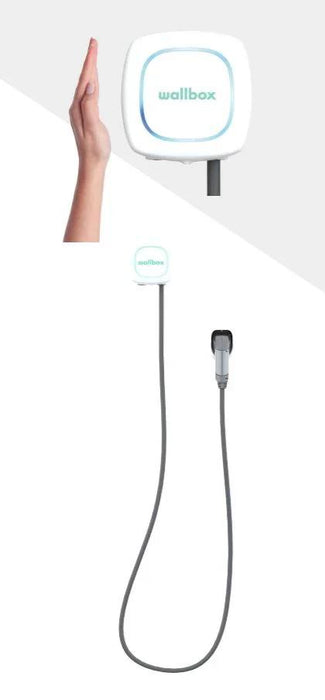 Wallbox Pulsar Plus EV Electric Vehicle Charger - Type 2 - 7M - White - LX2001 - Homewares, Outdoor, Phone Accessories, Cases, Speakers, Headphones + More -