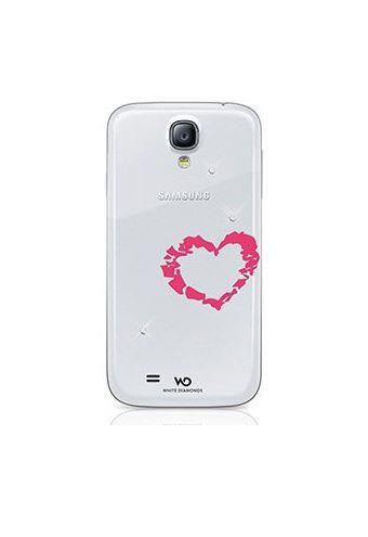 White Diamonds Samsung S4 Case Lipstick Heart