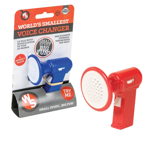 Worlds Smallest Voice Changer 035594040217 - LX2001 - Homewares, Outdoor, Phone Accessories, Cases, Speakers, Headphones + More -