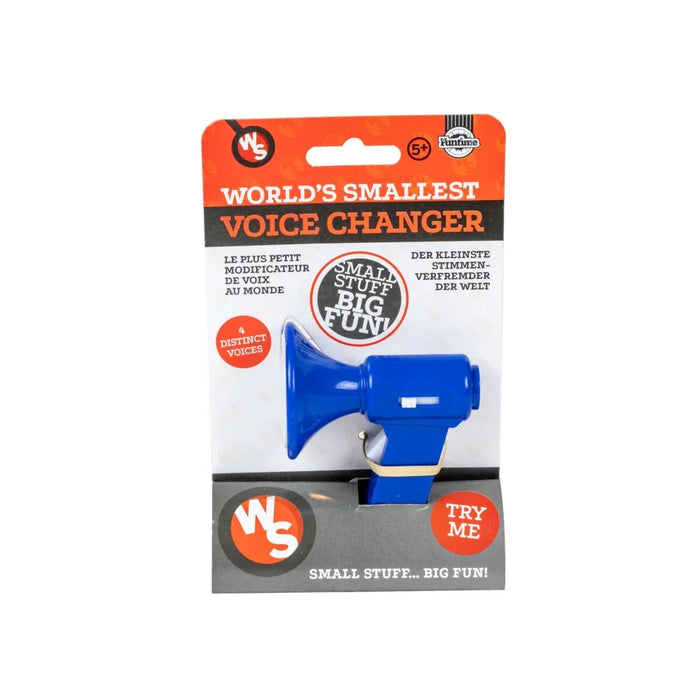 Worlds Smallest Voice Changer 035594040217 - LX2001 - Homewares, Outdoor, Phone Accessories, Cases, Speakers, Headphones + More -