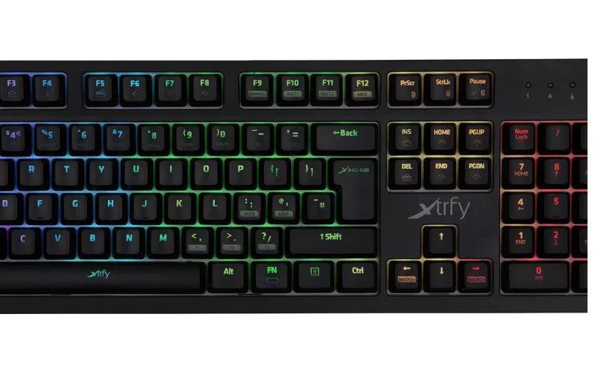 Xtrfy K2 Mechanical Pro Gaming Keyboard w/ RGB LED Black 842597100011 - LX2001 - Homewares, Outdoor, Phone Accessories, Cases, Speakers, Headphones + More -