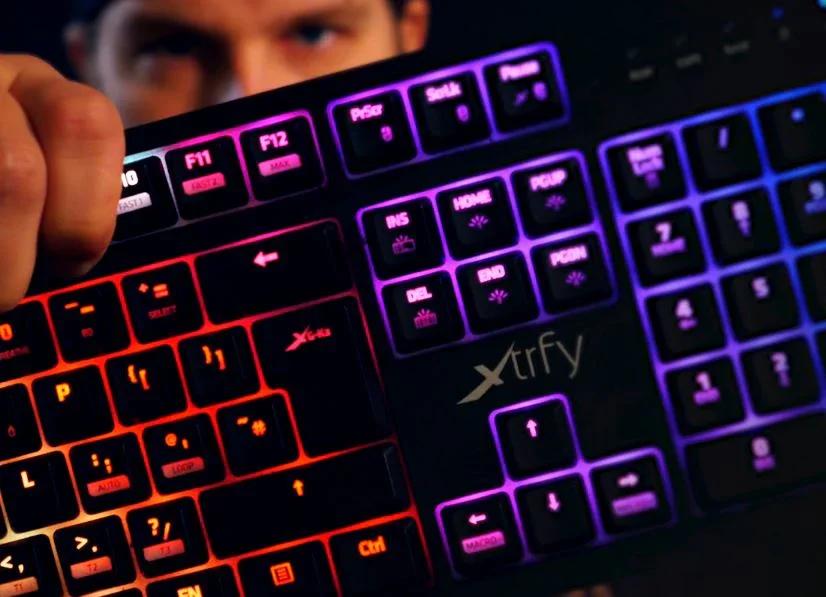 Xtrfy K2 Mechanical Pro Gaming Keyboard w/ RGB LED Black 842597100011 - LX2001 - Homewares, Outdoor, Phone Accessories, Cases, Speakers, Headphones + More -