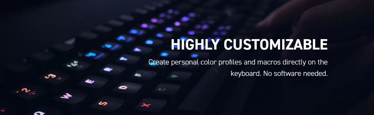 Xtrfy K2 Mechanical Pro Gaming Keyboard w/ RGB LED Black 842597100011 - LX2001 - Homewares, Outdoor, Phone Accessories, Cases, Speakers, Headphones + More -
