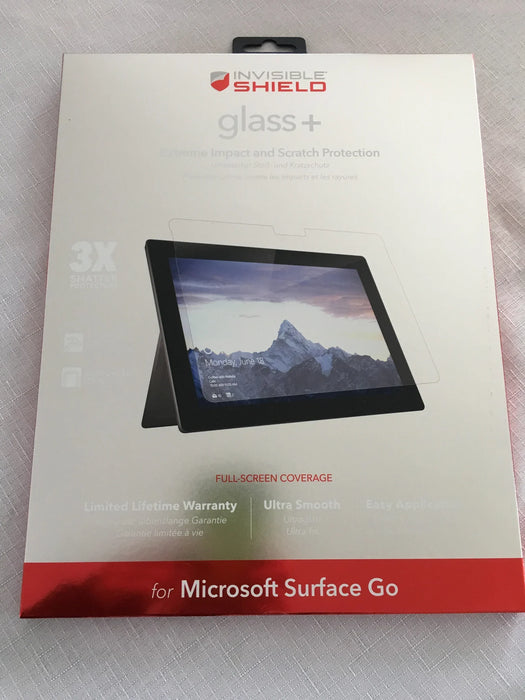 ZAGG Microsoft Surface Go / Go 2 InvisibleShield Glass+ Glass Screen Protector 200102264 - LX2001 - Homewares, Outdoor, Phone Accessories, Cases, Speakers, Headphones + More -