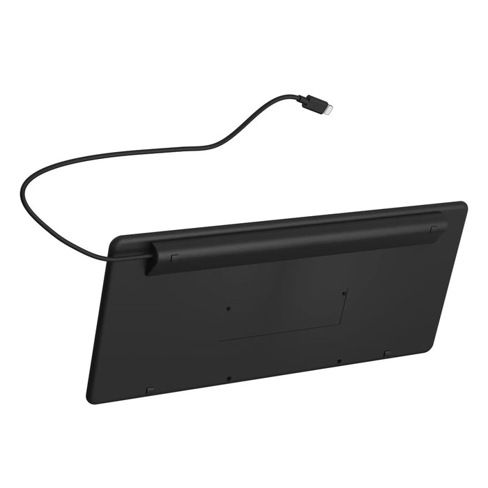 Zagg Apple iPad Wired Lightning Connector Tablet Keyboard ZLTKBW-BBU 848467063967 - LX2001 - Homewares, Outdoor, Phone Accessories, Cases, Speakers, Headphones + More -