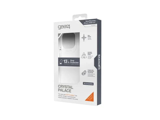 Zagg Gear4 Apple iPhone 12 Mini 5.4" Crystal Palace Case - Clear 702006031 840056127883 - LX2001 - Homewares, Outdoor, Phone Accessories, Cases, Speakers, Headphones + More -