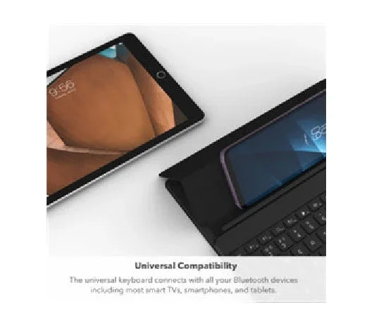 Zagg Universal Bluetooth Backlit Keyboard w/ Detachable Stand 103202282 848467079890 - LX2001 - Homewares, Outdoor, Phone Accessories, Cases, Speakers, Headphones + More -