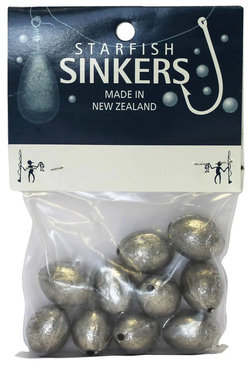 Starfish Egg Sinker Packet 3/4oz (10 per pack) - LX2001 - Homewares, Outdoor, Phone Accessories, Cases, Speakers, Headphones + More -