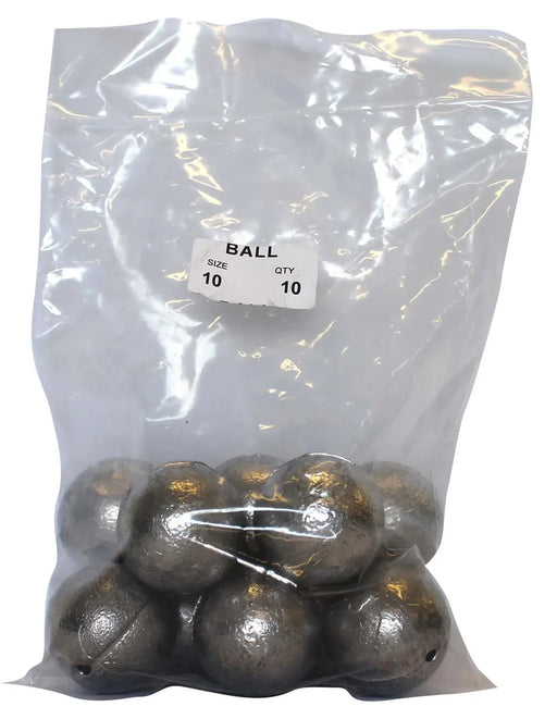 Ball Sinker Bulk Pack 10oz (10 per pack) - LX2001 - Homewares, Outdoor, Phone Accessories, Cases, Speakers, Headphones + More -