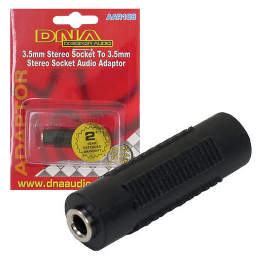 DNA 3.5MM SOCKET TO SOCKET ADAPTOR - LX2001 - Homewares, Outdoor, Phone Accessories, Cases, Speakers, Headphones + More -