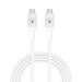 Bonelk USB-C to USB-C Long-Life Cable 10Gbps /140W - 2 metre (White) - LX2001 - Homewares, Outdoor, Phone Accessories, Cases, Speakers, Headphones + More -