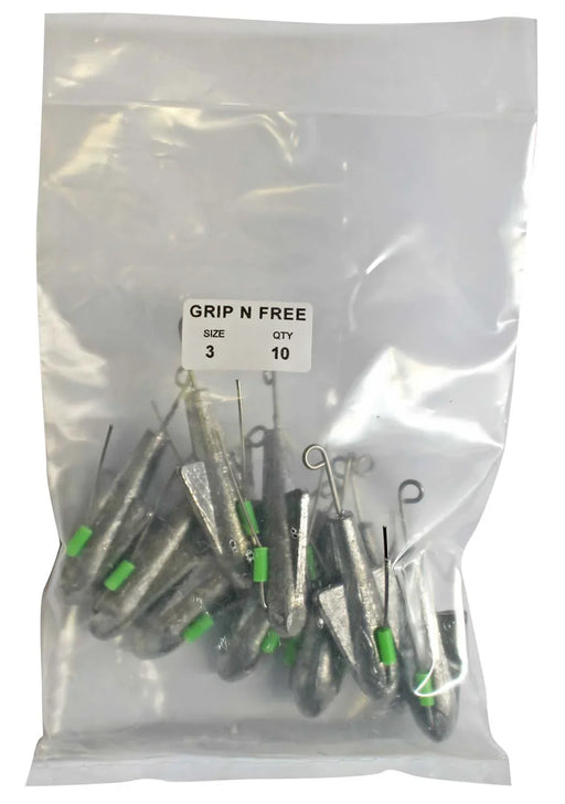 Grip N Free Sinker Bulk Pack 3oz (10 per pack) - LX2001 - Homewares, Outdoor, Phone Accessories, Cases, Speakers, Headphones + More -