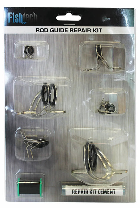 Fishtech Rod Guide Repair Kit - 12 Piece - LX2001 - Homewares, Outdoor, Phone Accessories, Cases, Speakers, Headphones + More -