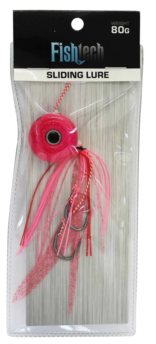 Fishtech 80g Slippery Slider Lure - Pink - LX2001 - Homewares, Outdoor, Phone Accessories, Cases, Speakers, Headphones + More -