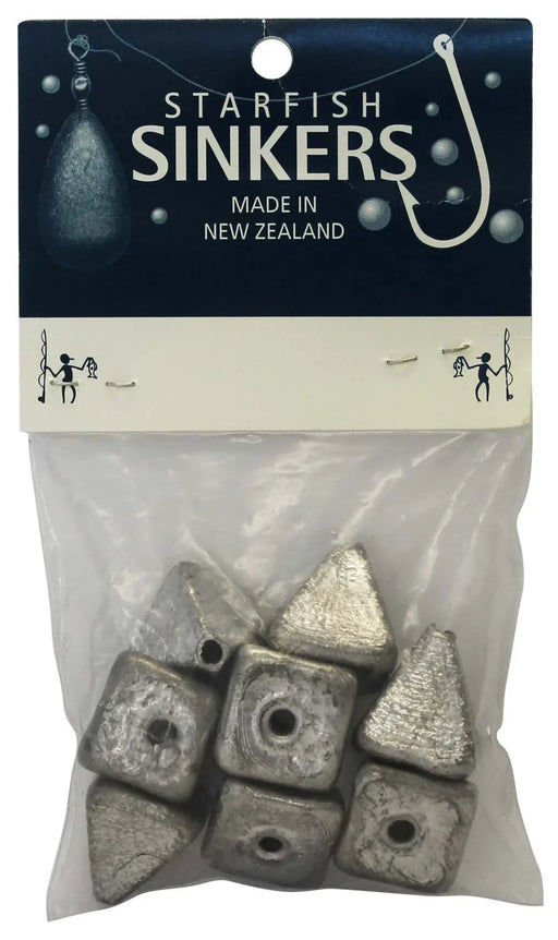 Starfish Pyramid Sinker Packet 1oz (8 per pack) - LX2001 - Homewares, Outdoor, Phone Accessories, Cases, Speakers, Headphones + More -