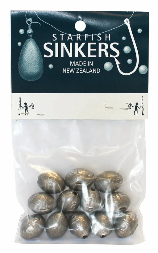 Starfish Egg Sinker Packet 1/2oz (12 per pack) - LX2001 - Homewares, Outdoor, Phone Accessories, Cases, Speakers, Headphones + More -