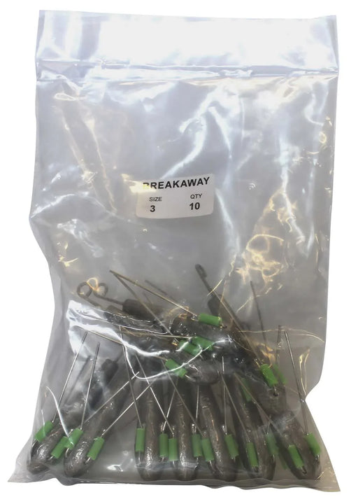 Breakaway Sinker Bulk Pack 3oz (10 per pack) - LX2001 - Homewares, Outdoor, Phone Accessories, Cases, Speakers, Headphones + More -