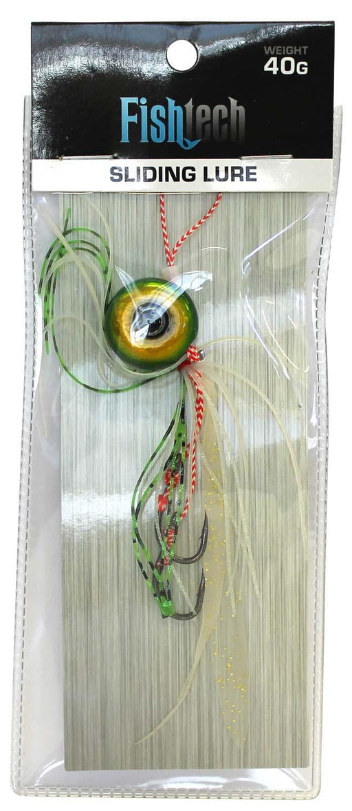 Fishtech 40g Slippery Slider Lure - Green - LX2001 - Homewares, Outdoor, Phone Accessories, Cases, Speakers, Headphones + More -