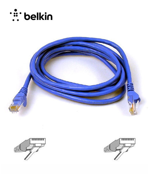 Belkin Cat6 Cat 6 Network Cable 5m A3L980B05M-BLUS