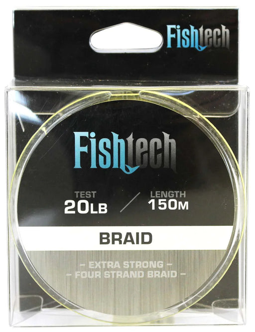 Fishtech Braid 20lb 150m - LX2001 - Homewares, Outdoor, Phone Accessories, Cases, Speakers, Headphones + More -