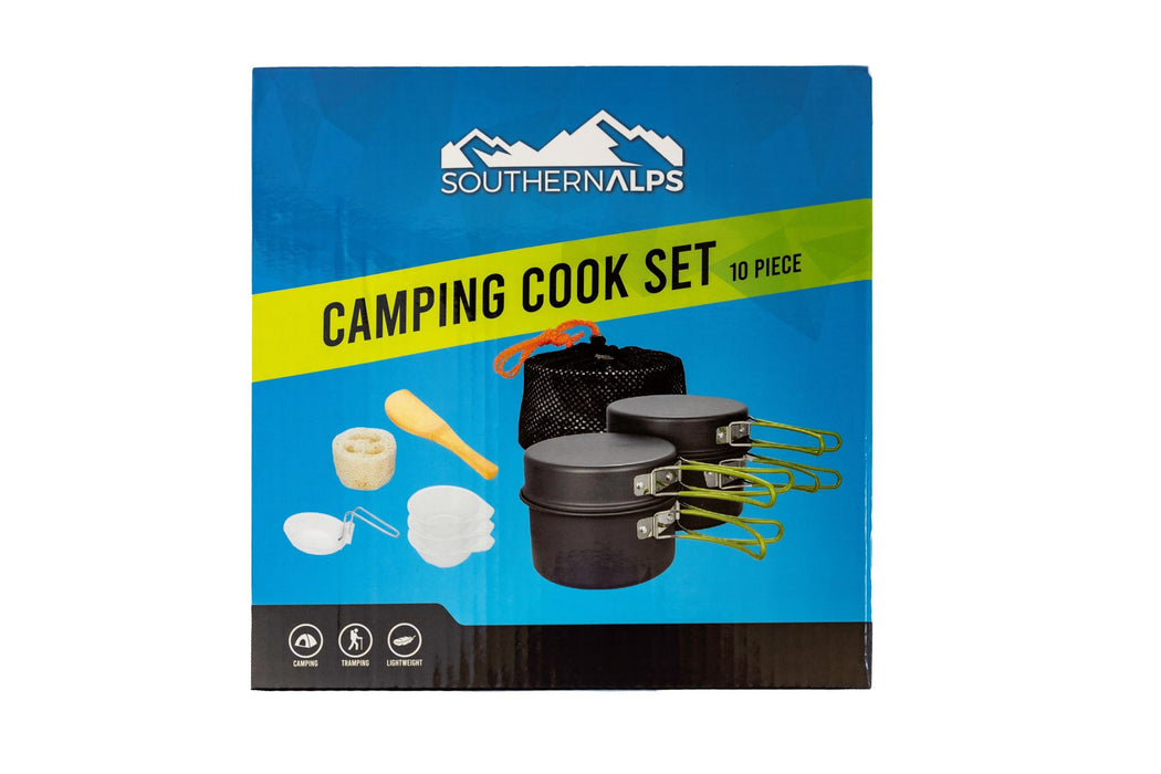 Camping Cook Set - 10pce