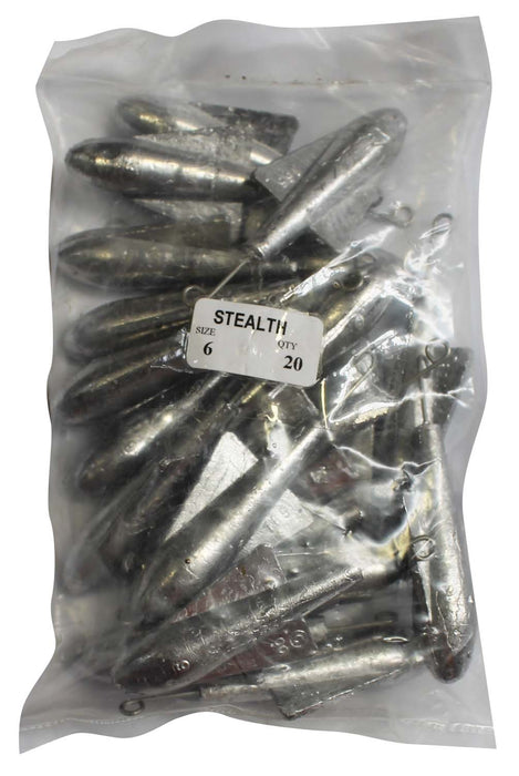 Stealth Sinker Bulk Pack 6oz (20 per pack)