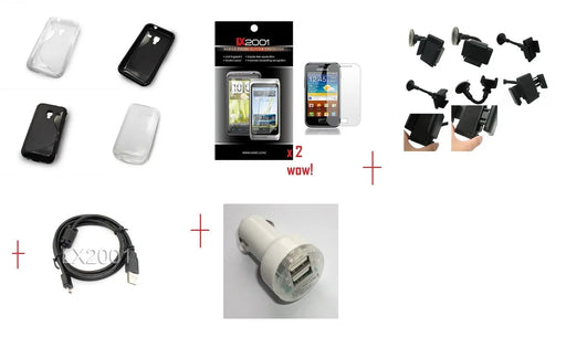 Samsung Galaxy Ace S7500 Case DUAL Charger USB - LX2001 - Homewares, Outdoor, Phone Accessories, Cases, Speakers, Headphones + More -