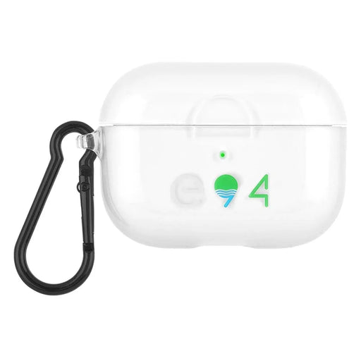 Casemate AirPods Pro Case ECO 94 - Clear w/ Black Carabiner Clip - LX2001 - Homewares, Outdoor, Phone Accessories, Cases, Speakers, Headphones + More -