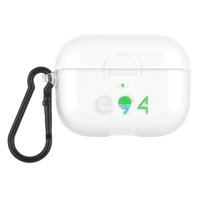 Casemate AirPods Pro Case ECO 94 - Clear w/ Black Carabiner Clip - LX2001 - Homewares, Outdoor, Phone Accessories, Cases, Speakers, Headphones + More -