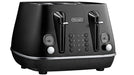 Delonghi Distinta Moments 4 Slice Toaster - Black - LX2001 - Homewares, Outdoor, Phone Accessories, Cases, Speakers, Headphones + More -