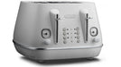 DeLonghi Distinta Moments 4 Slice Toaster - White - LX2001 - Homewares, Outdoor, Phone Accessories, Cases, Speakers, Headphones + More -