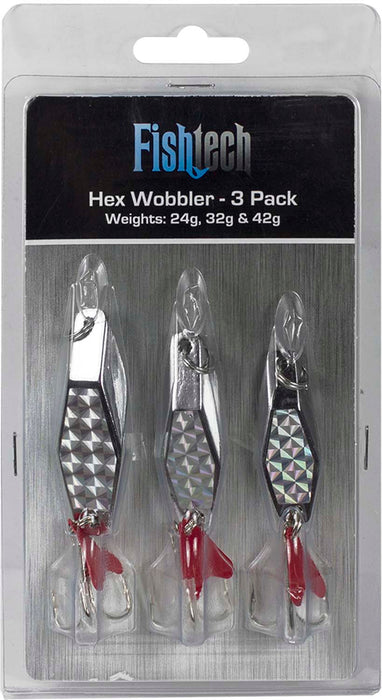 Fishtech Hex Wobbler - 3 Pack