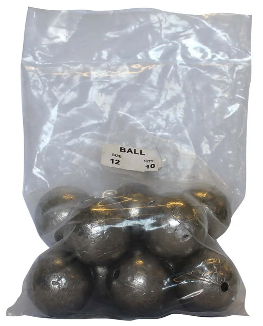 Ball Sinker Bulk Pack 12oz (10 per pack) - LX2001 - Homewares, Outdoor, Phone Accessories, Cases, Speakers, Headphones + More -