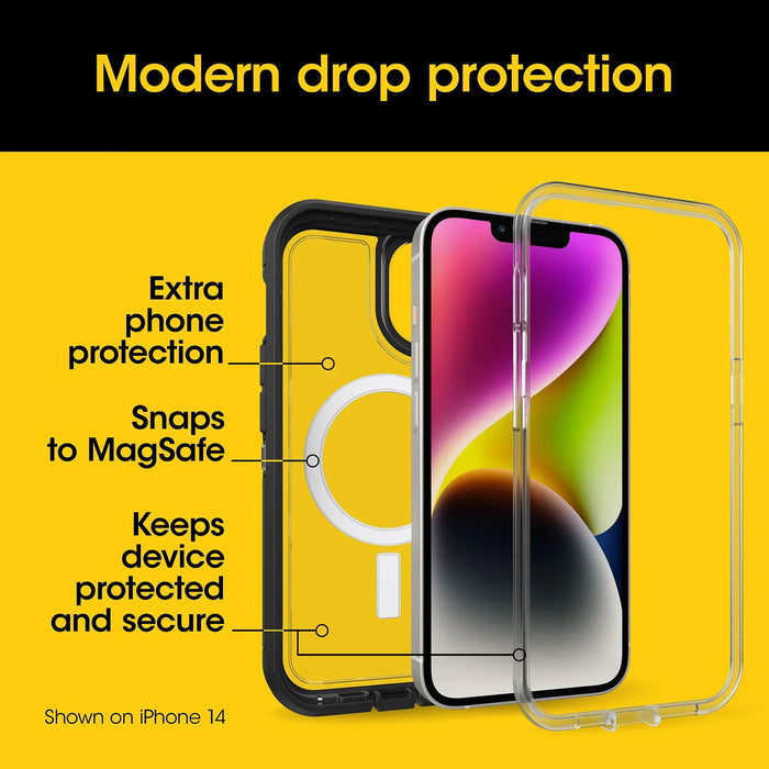 OtterBox Defender XT CLEAR iPhone 15 Pro Max Case Dark Side Black Clear - LX2001 - Homewares, Outdoor, Phone Accessories, Cases, Speakers, Headphones + More -