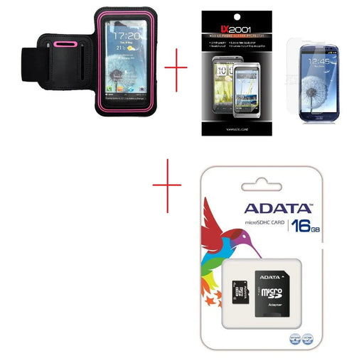 Samsung Galaxy S3 Armband Case 16GB MicroSD - LX2001 - Homewares, Outdoor, Phone Accessories, Cases, Speakers, Headphones + More -