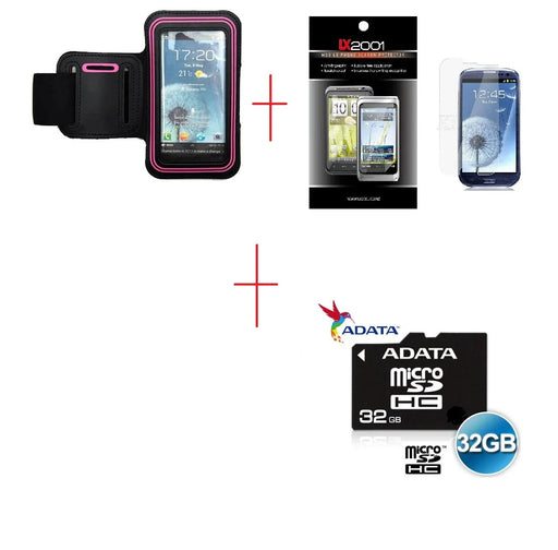 Samsung Galaxy S3 Armband Case 32GB MicroSD - LX2001 - Homewares, Outdoor, Phone Accessories, Cases, Speakers, Headphones + More -