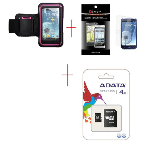 Samsung Galaxy S3 Armband Case 4GB MicroSD - LX2001 - Homewares, Outdoor, Phone Accessories, Cases, Speakers, Headphones + More -