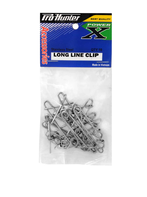Pro Hunter Long Line Clip (10 per pack) - LX2001 - Homewares, Outdoor, Phone Accessories, Cases, Speakers, Headphones + More -