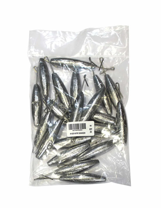 Kite Sinker Bulk Pack 4oz (20 per pack) - MTO - LX2001 - Homewares, Outdoor, Phone Accessories, Cases, Speakers, Headphones + More -