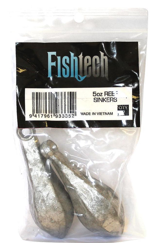 Fishtech Reef Sinkers 5oz (2 per pack) - LX2001 - Homewares, Outdoor, Phone Accessories, Cases, Speakers, Headphones + More -