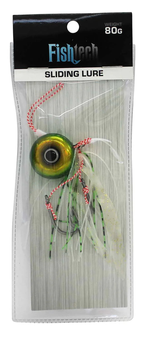 Fishtech 80g Slippery Slider Lure - Green - LX2001 - Homewares, Outdoor, Phone Accessories, Cases, Speakers, Headphones + More -
