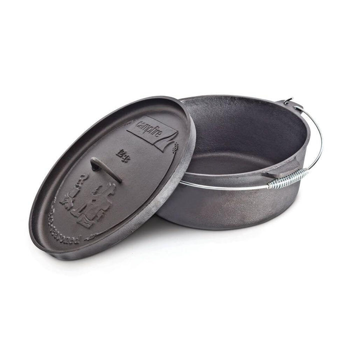 Campfire 12 QRT Dutch Oven Pre-Seasoned - LX2001 - Homewares, Outdoor, Phone Accessories, Cases, Speakers, Headphones + More -