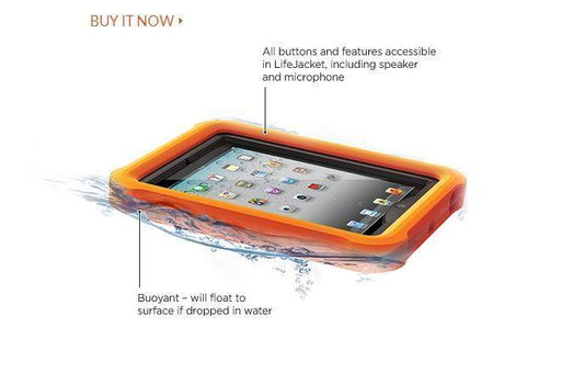 LifeProof Life Jacket for iPad 2/3 - Orange - LX2001 - Homewares, Outdoor, Phone Accessories, Cases, Speakers, Headphones + More -