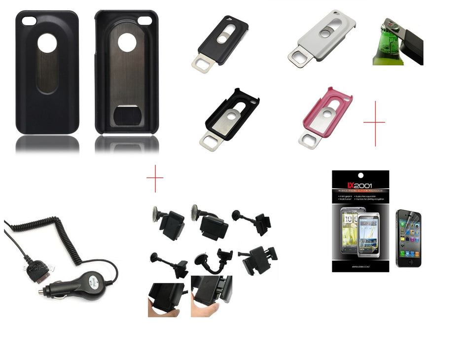 iPhone 5 Beer Opener Case + Car Charger