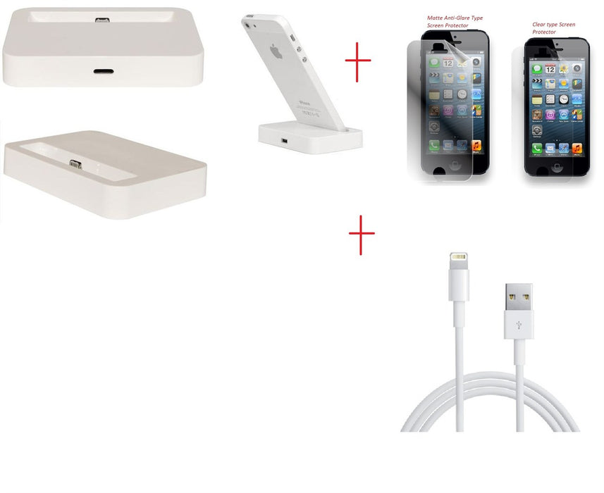 iPhone 5 Dock Stand + Lightning Cable