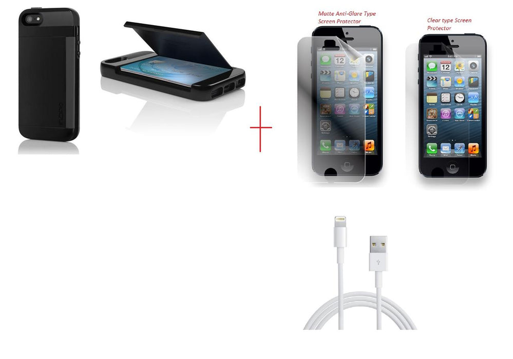 STOWAWAY Case iPhone 5 + Lightning Cable